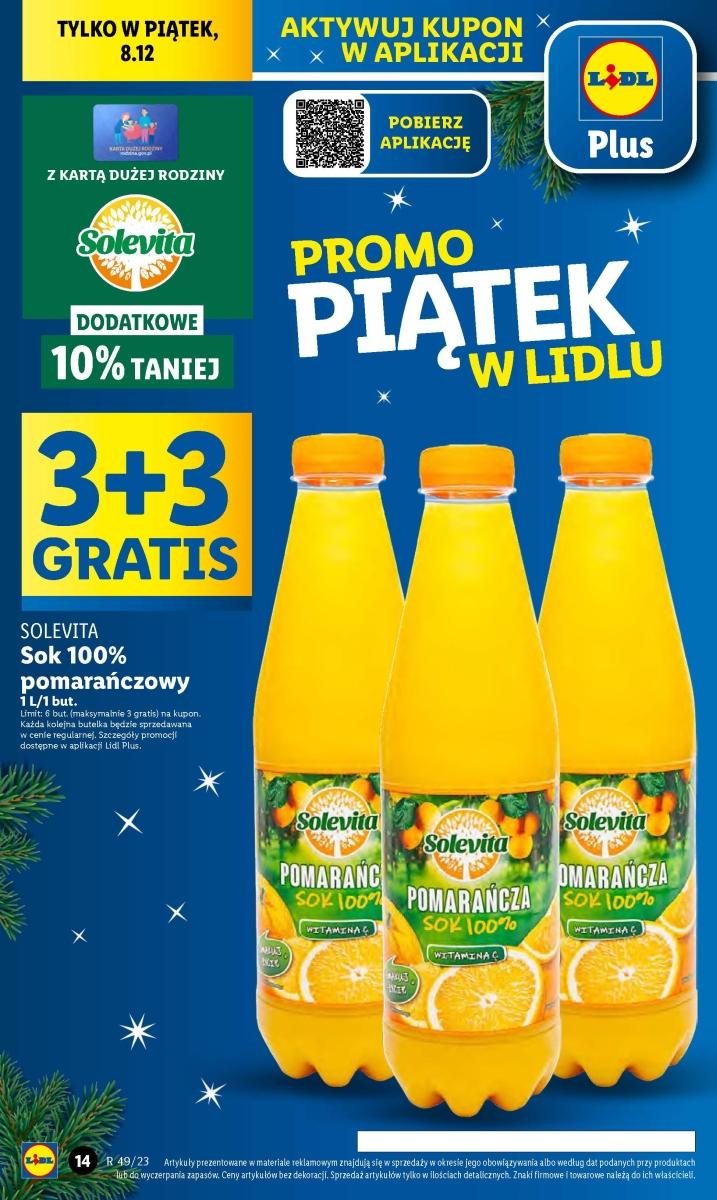 Gazetka promocyjna Lidl do 10/12/2023 str.14