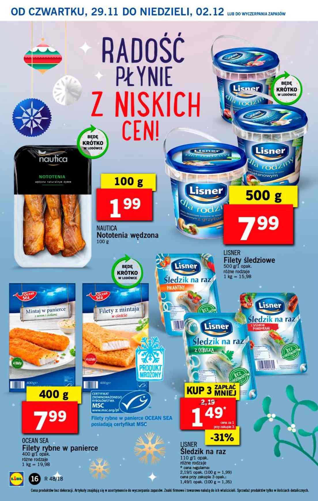 Gazetka promocyjna Lidl do 02/12/2018 str.16