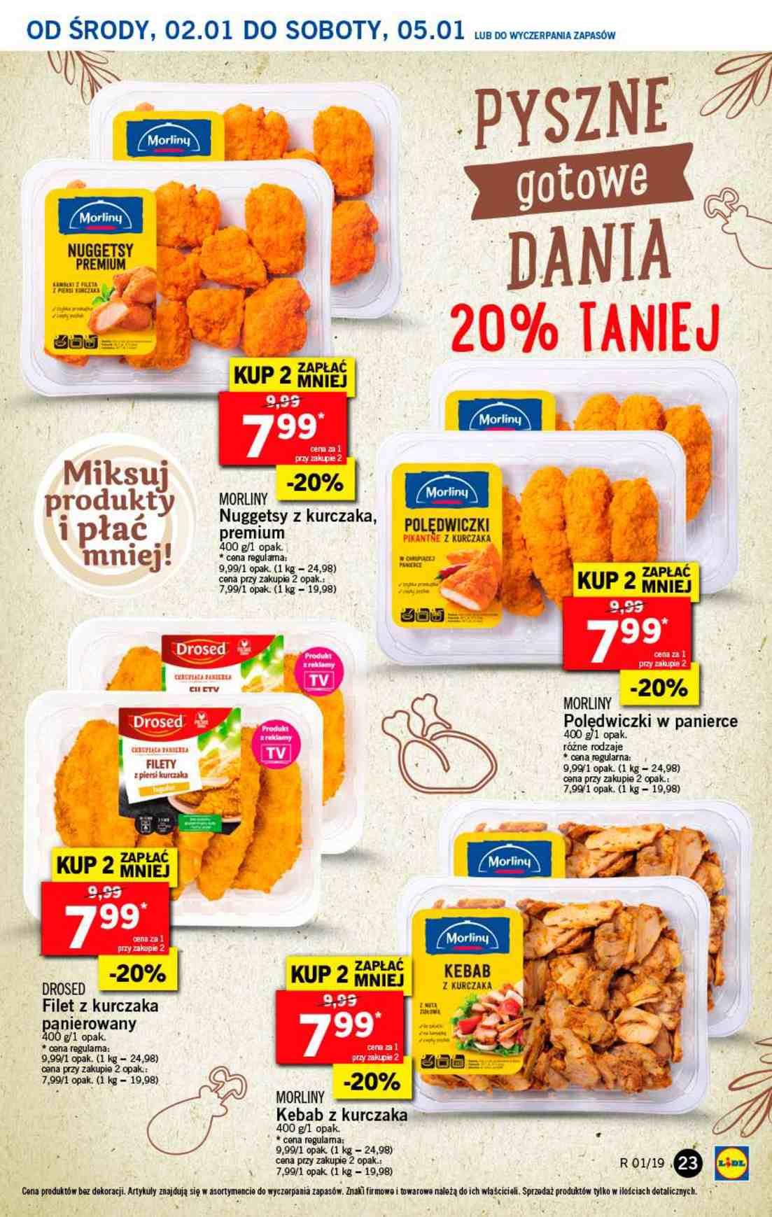 Gazetka promocyjna Lidl do 05/01/2019 str.23