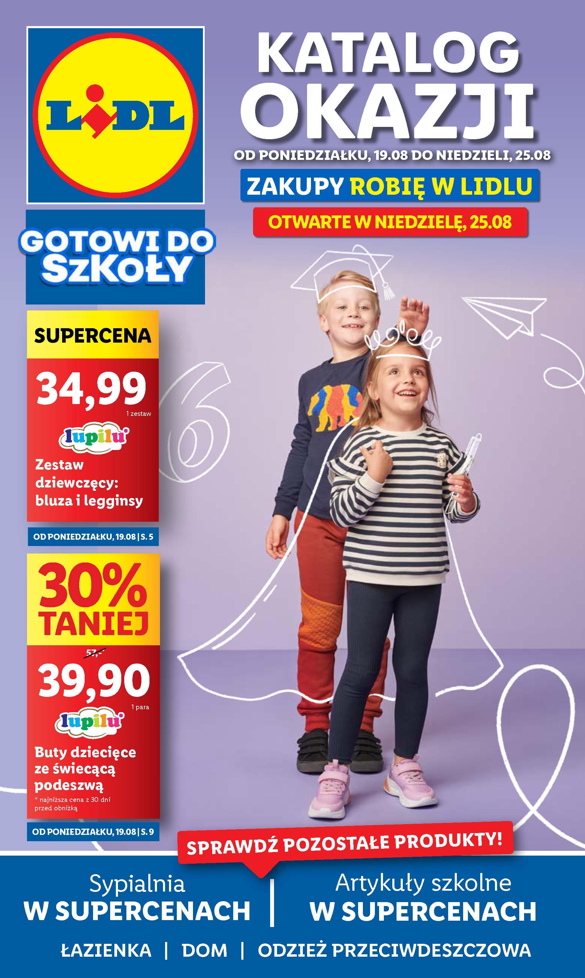 Gazetka promocyjna Lidl do 25/08/2024 str.1