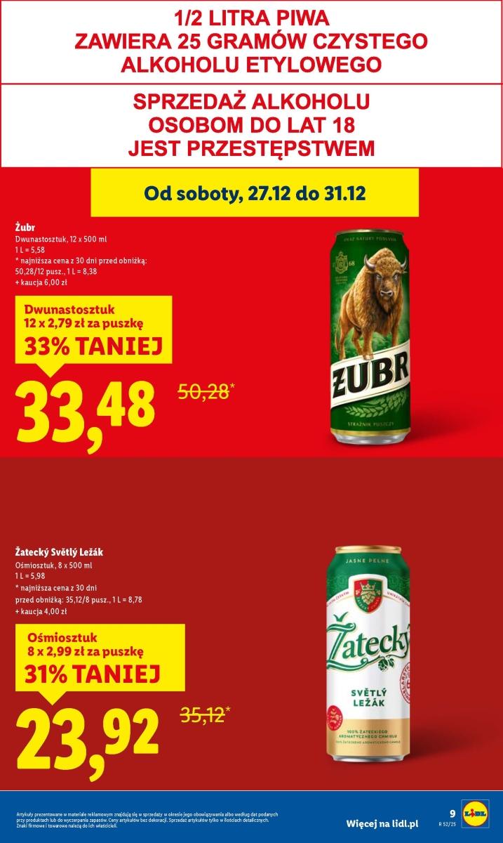 Gazetka promocyjna Lidl do 27/12/2025 str.9