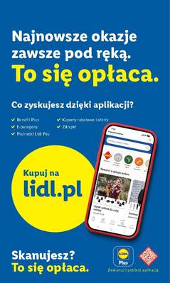 Lidl od poniedziałku
