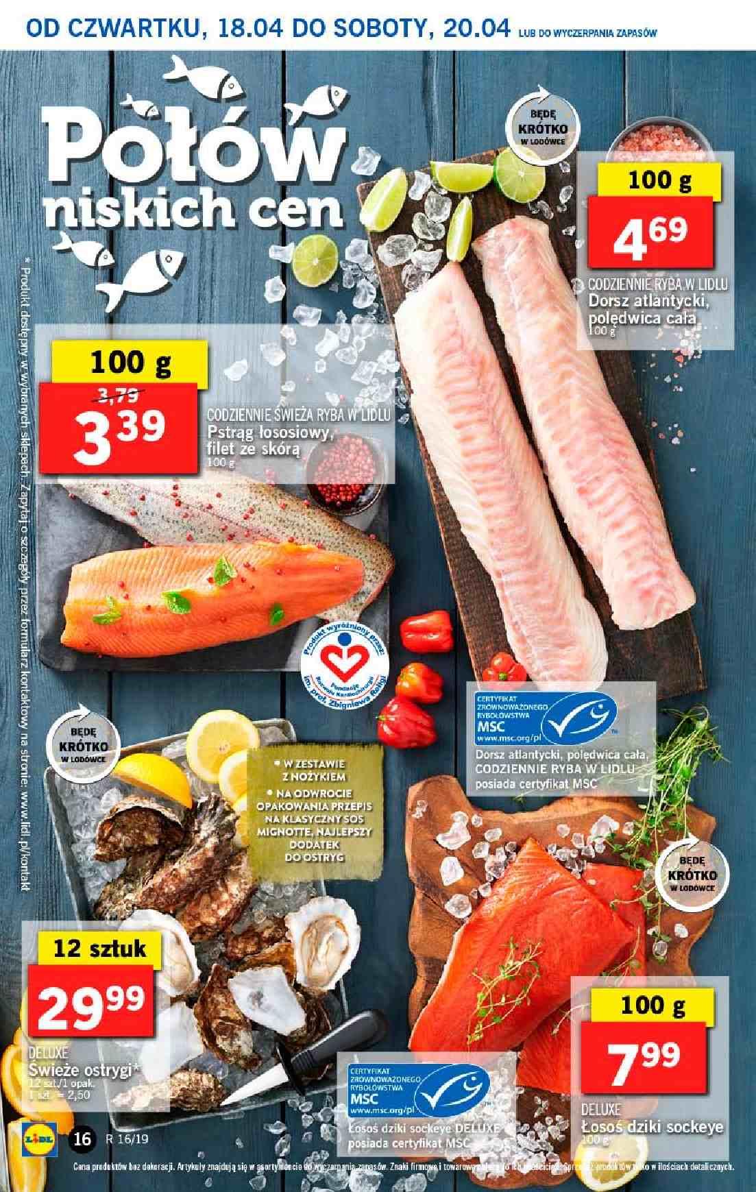 Gazetka promocyjna Lidl do 20/04/2019 str.16