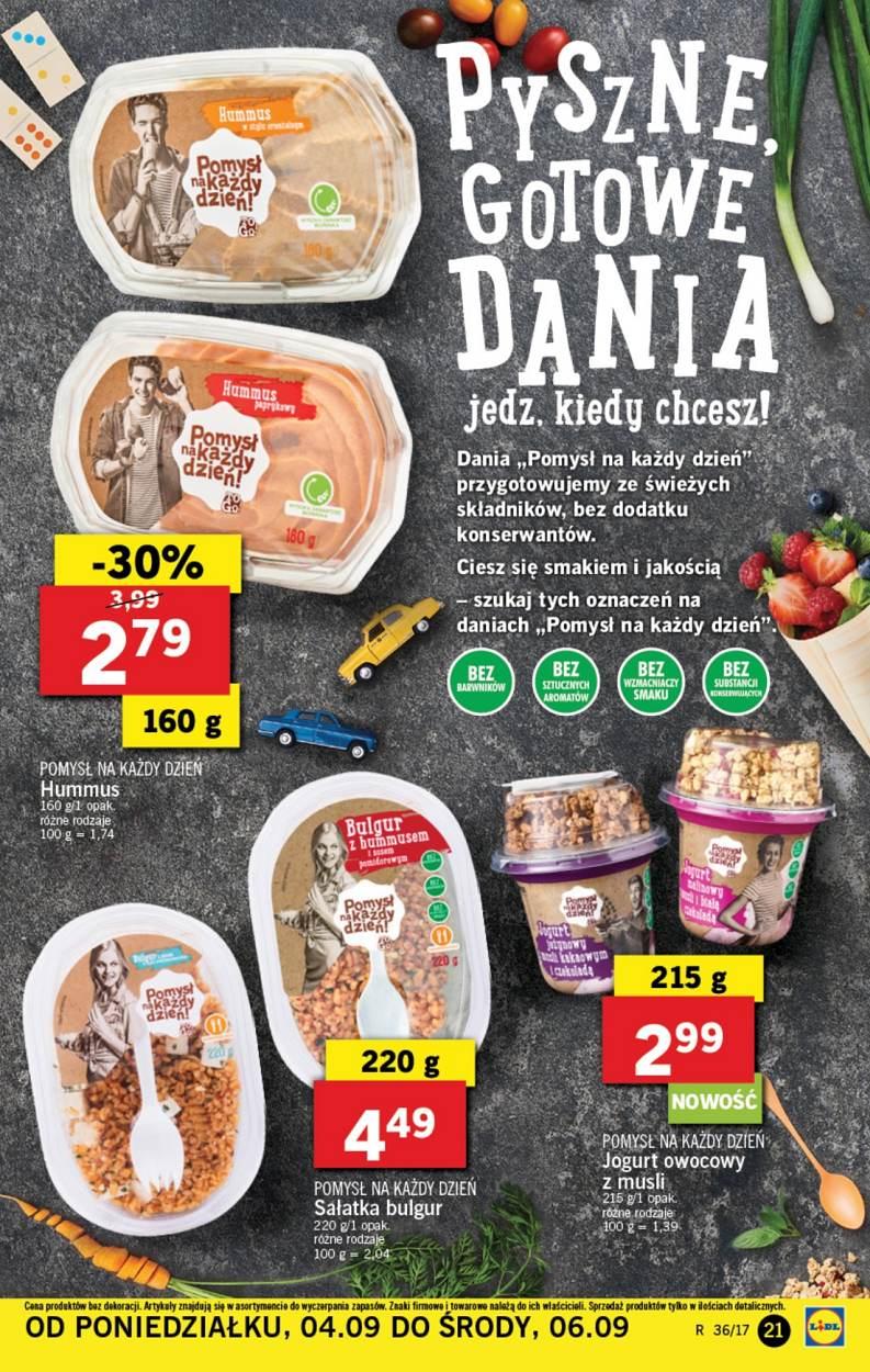 Gazetka promocyjna Lidl do 06/09/2017 str.21