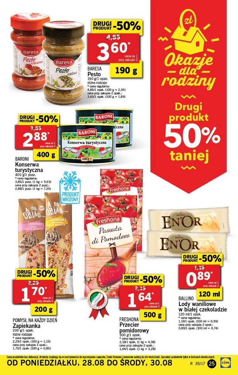 Gazetka promocyjna Lidl do 30/08/2017 str.25