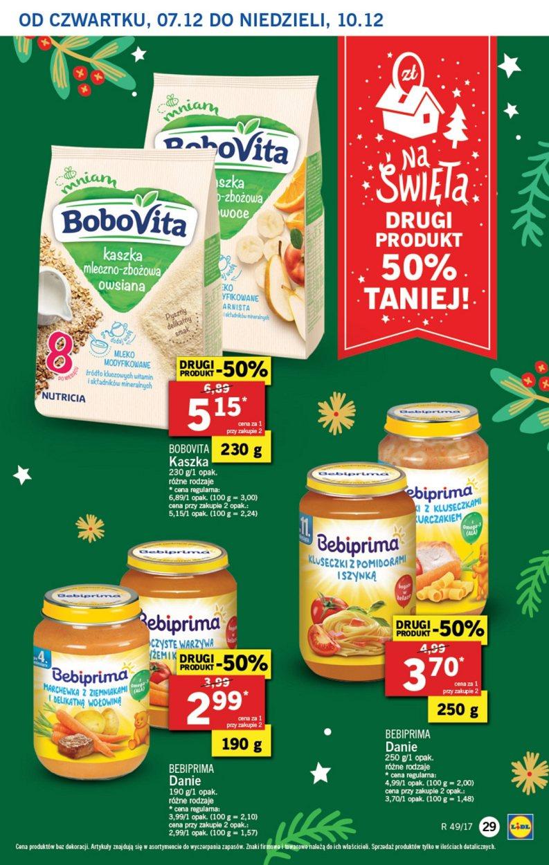 Gazetka promocyjna Lidl do 10/12/2017 str.29