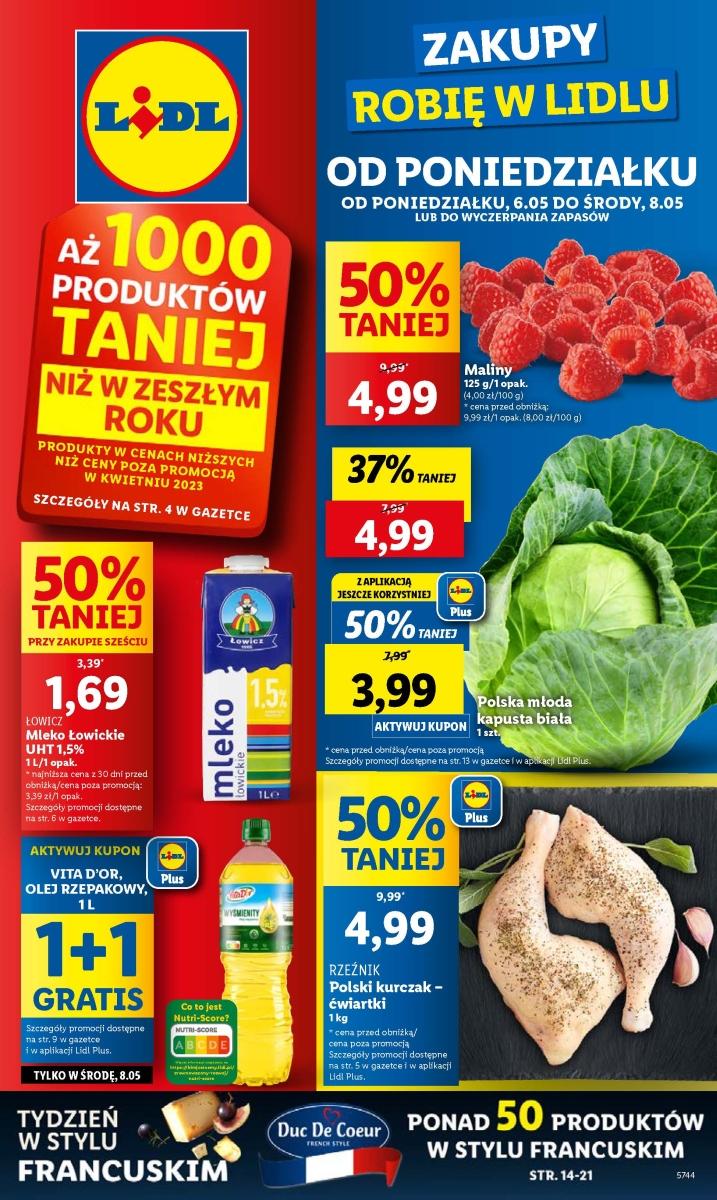 Gazetka promocyjna Lidl do 08/05/2024 str.1