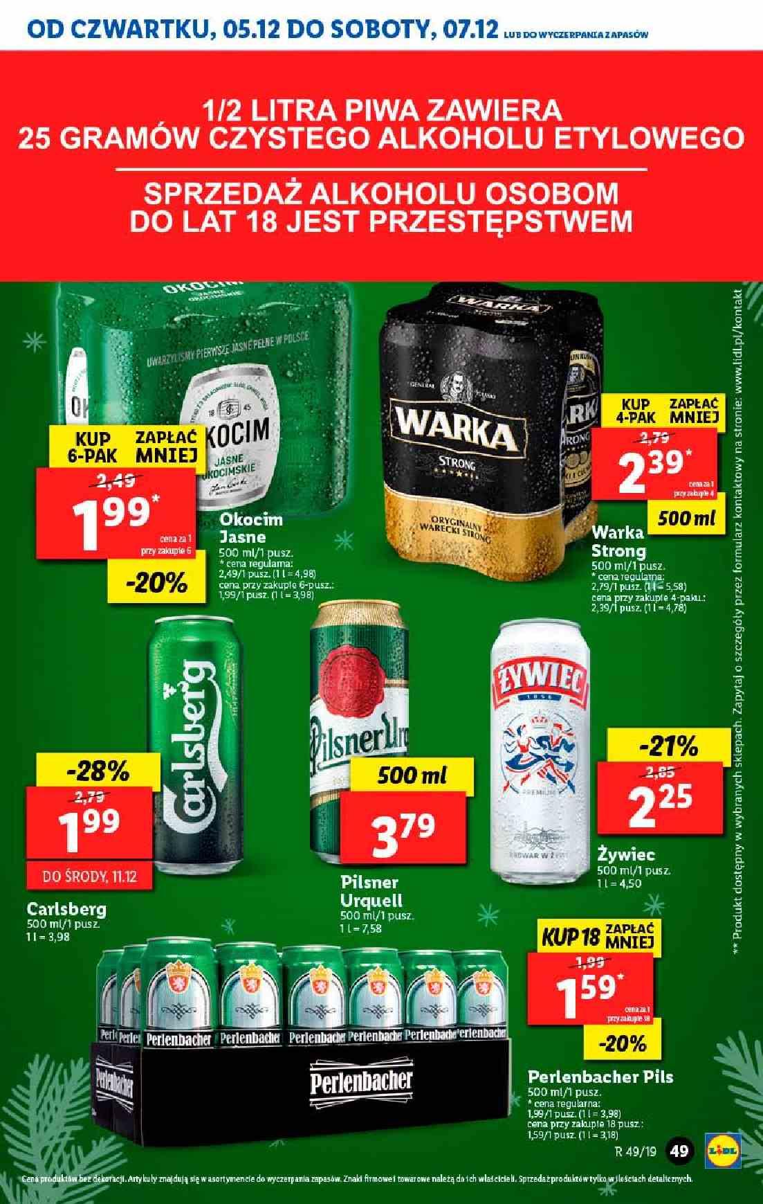 Gazetka promocyjna Lidl do 07/12/2019 str.49