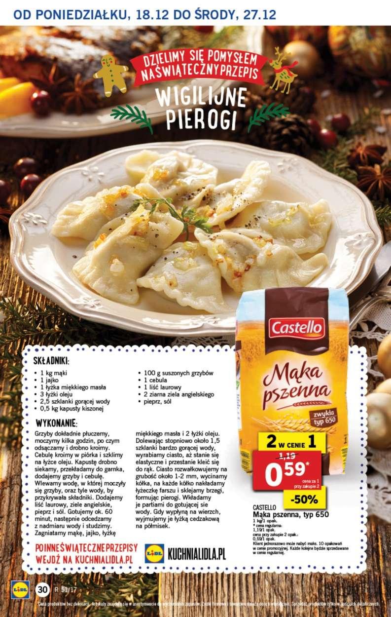 Gazetka promocyjna Lidl do 20/12/2017 str.30