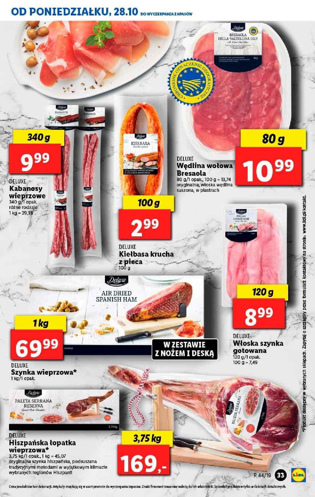 Gazetka promocyjna Lidl do 30/10/2019 str.33