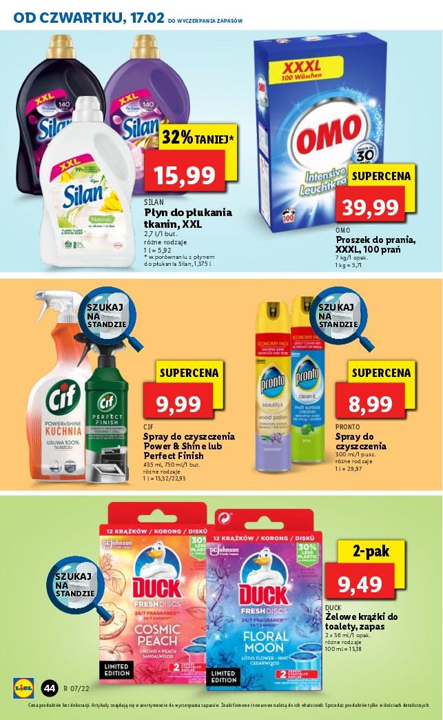 Gazetka promocyjna Lidl do 19/02/2022 str.44