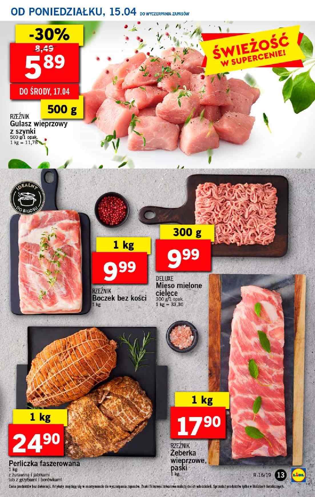 Gazetka promocyjna Lidl do 17/04/2019 str.13