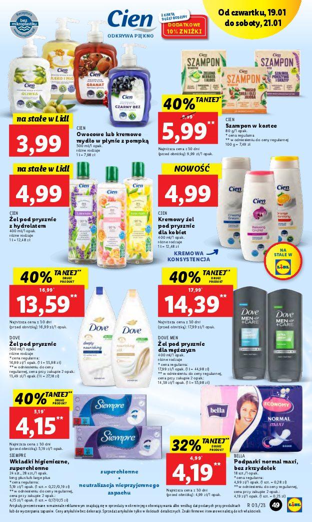 Gazetka promocyjna Lidl do 21/01/2023 str.55