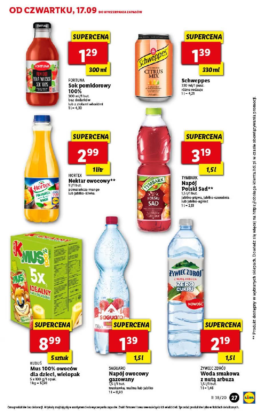 Gazetka promocyjna Lidl do 19/09/2020 str.27