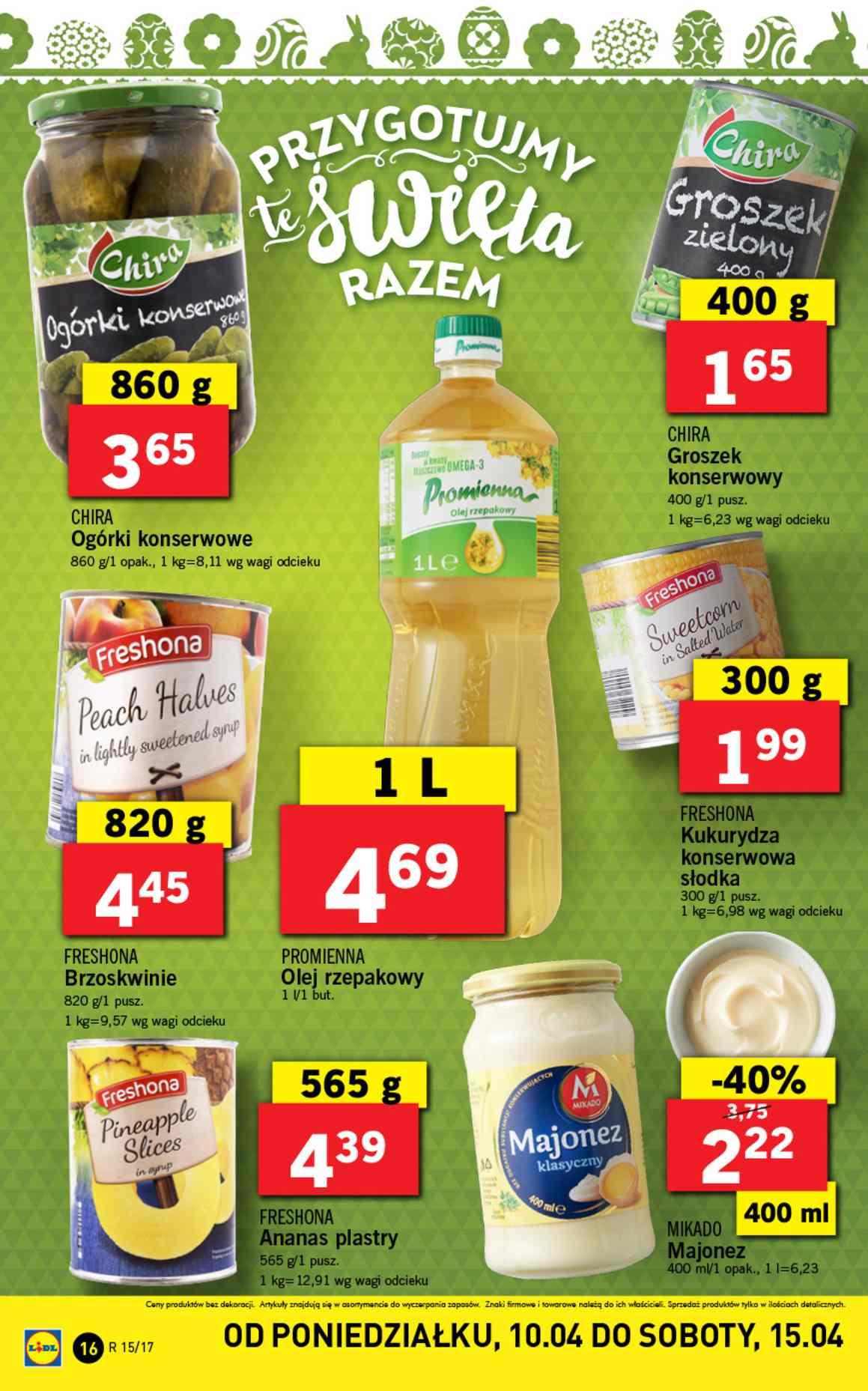 Gazetka promocyjna Lidl do 15/04/2017 str.16