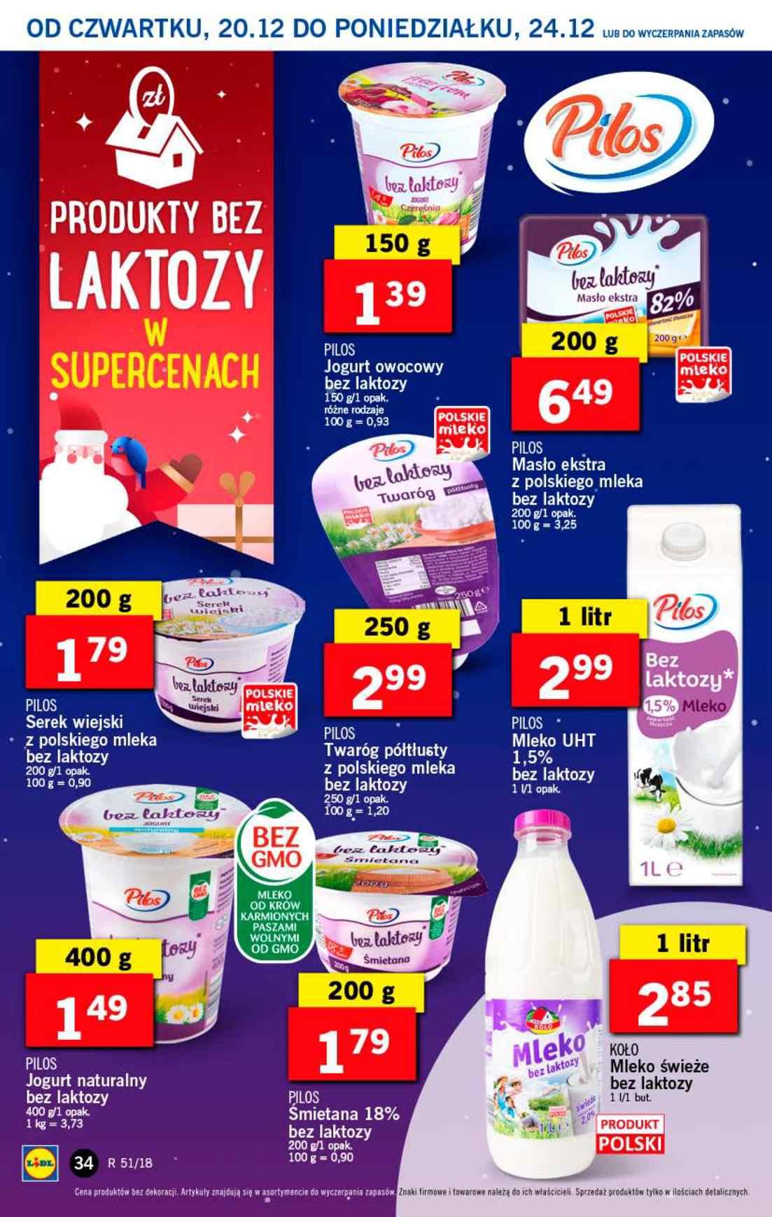 Gazetka promocyjna Lidl do 23/12/2018 str.34