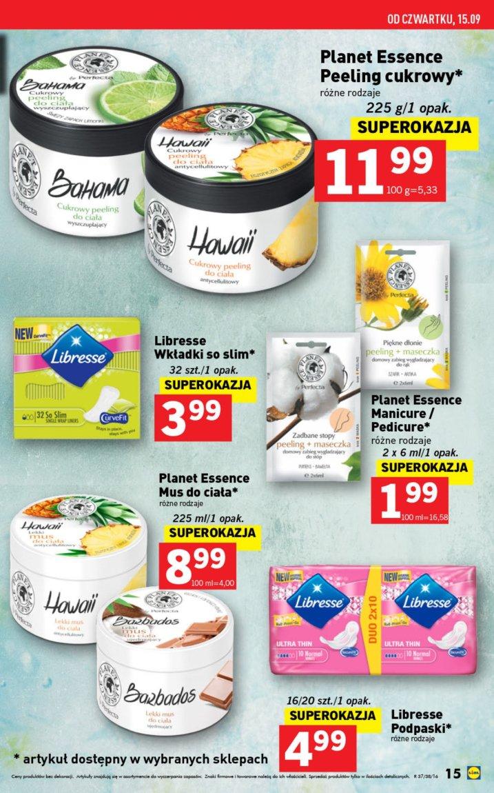 Gazetka promocyjna Lidl do 21/09/2016 str.15