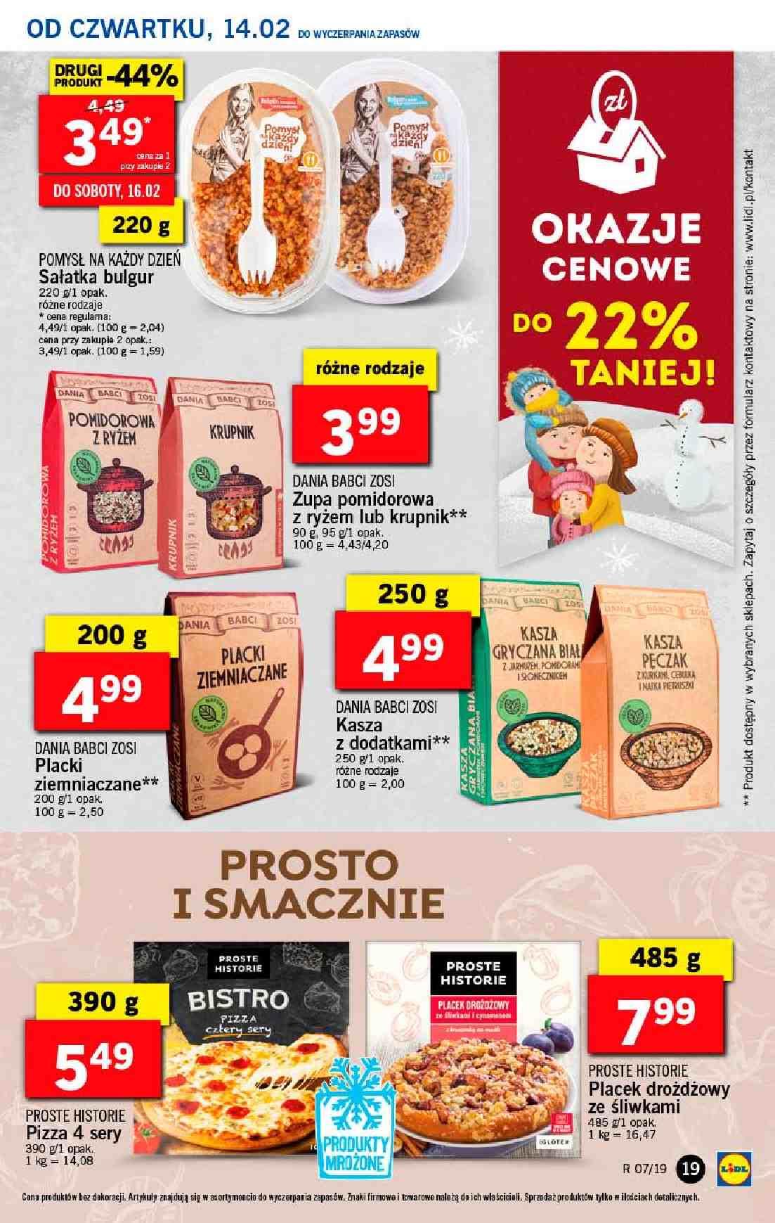 Gazetka promocyjna Lidl do 16/02/2019 str.19