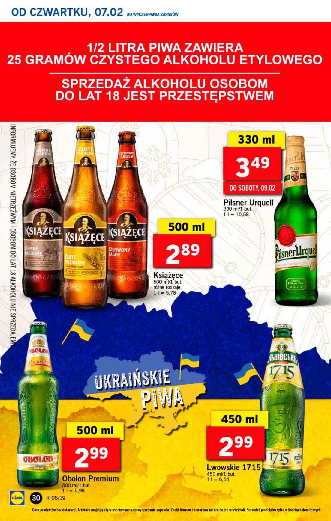 Gazetka promocyjna Lidl do 09/02/2019 str.30