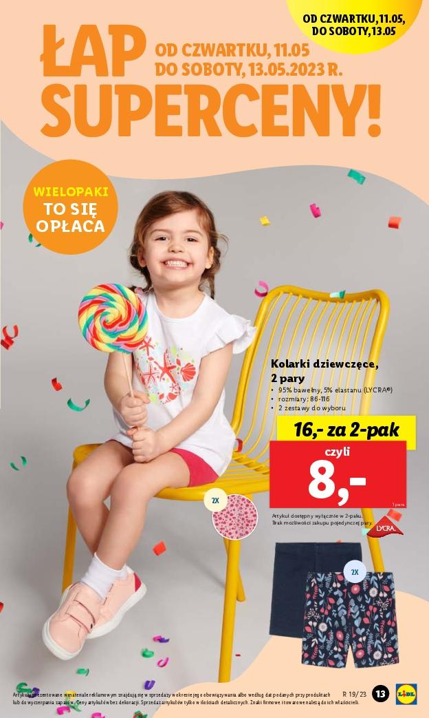 Gazetka promocyjna Lidl do 13/05/2023 str.13