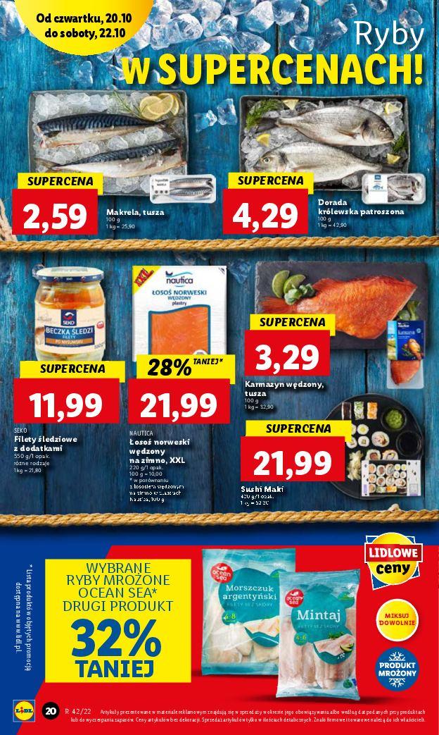 Gazetka promocyjna Lidl do 22/10/2022 str.20