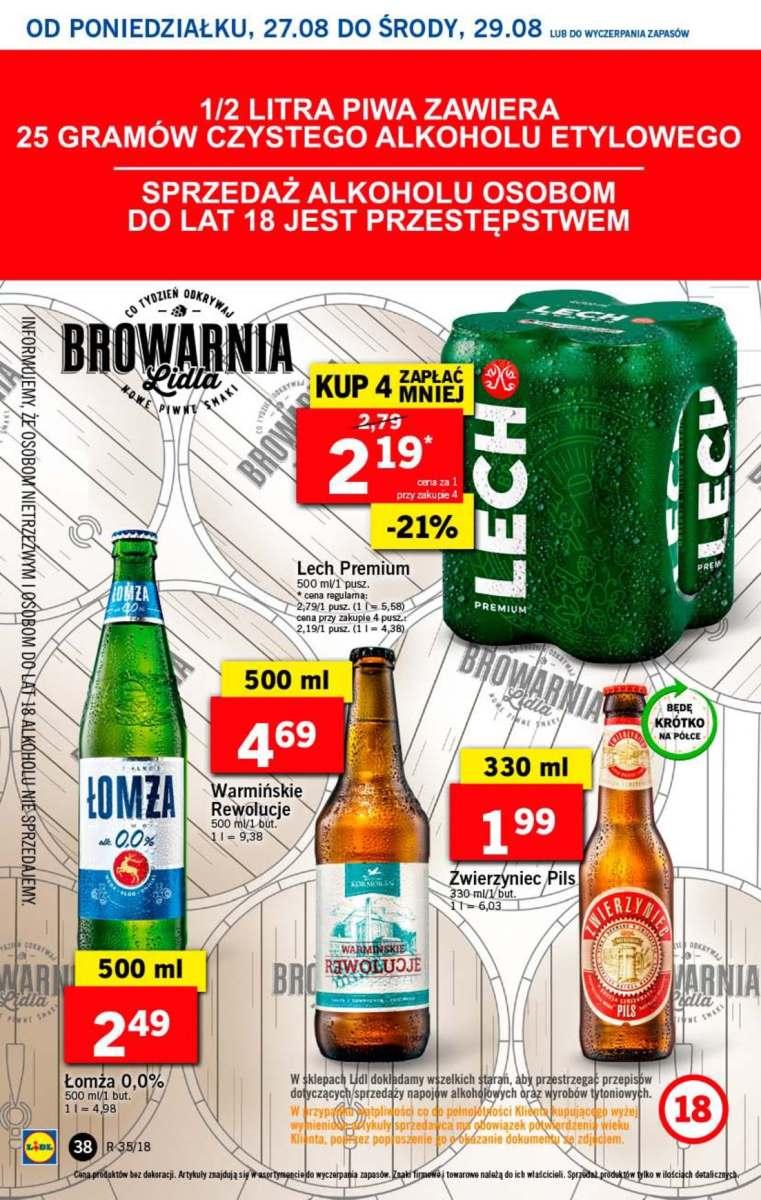 Gazetka promocyjna Lidl do 29/08/2018 str.38