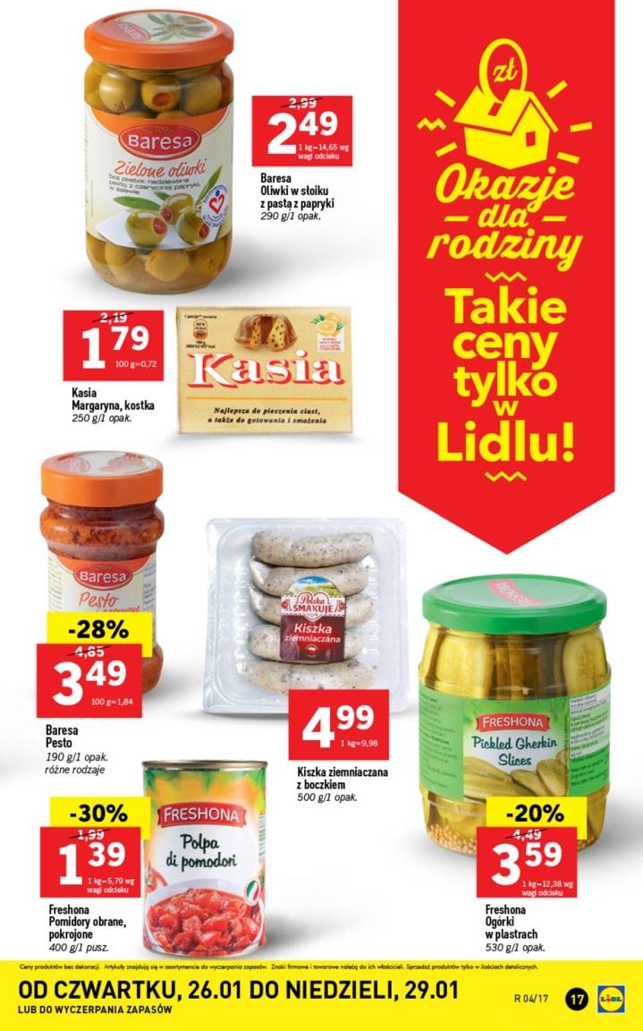 Gazetka promocyjna Lidl do 29/01/2017 str.17