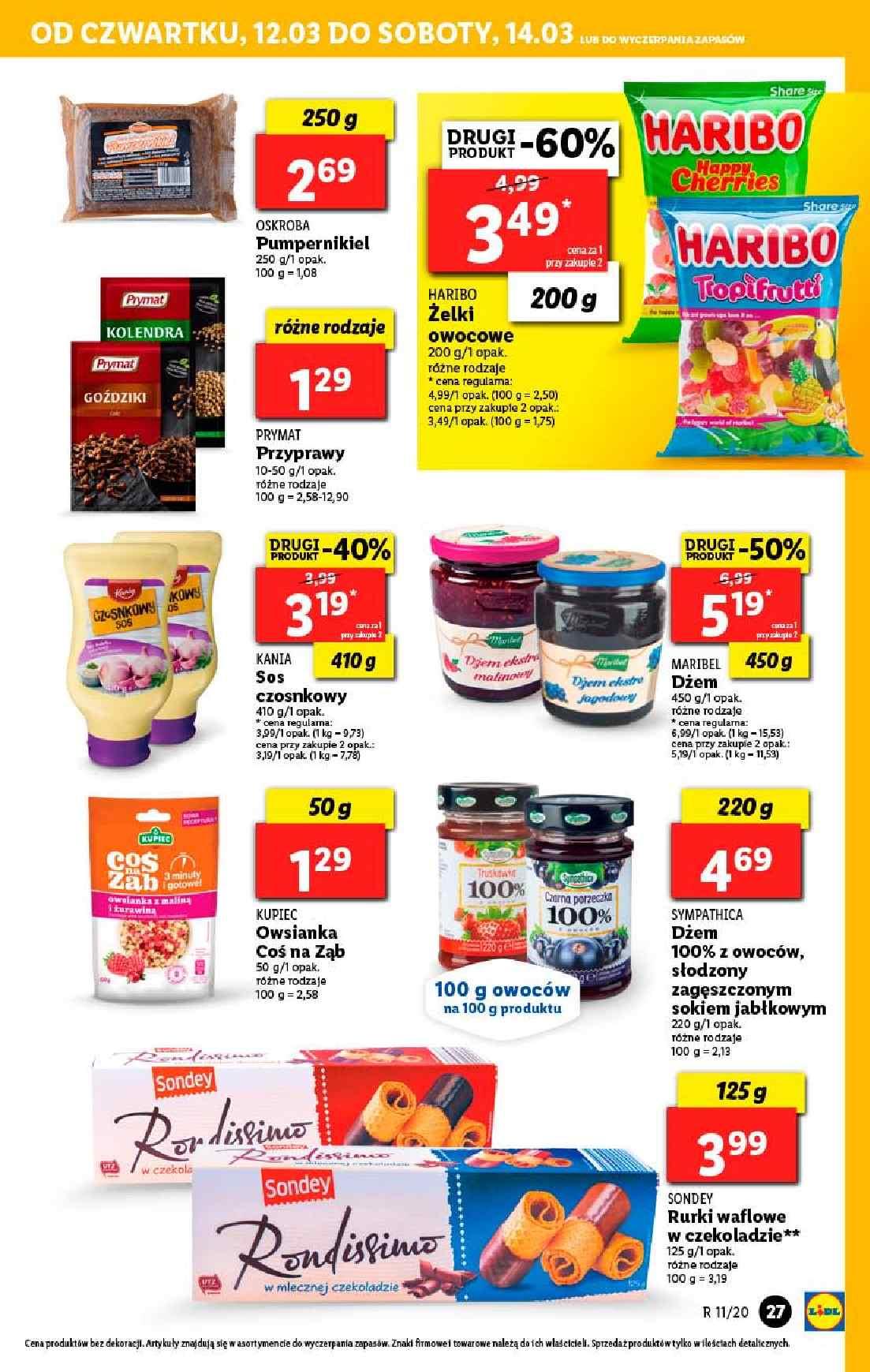 Gazetka promocyjna Lidl do 14/03/2020 str.27