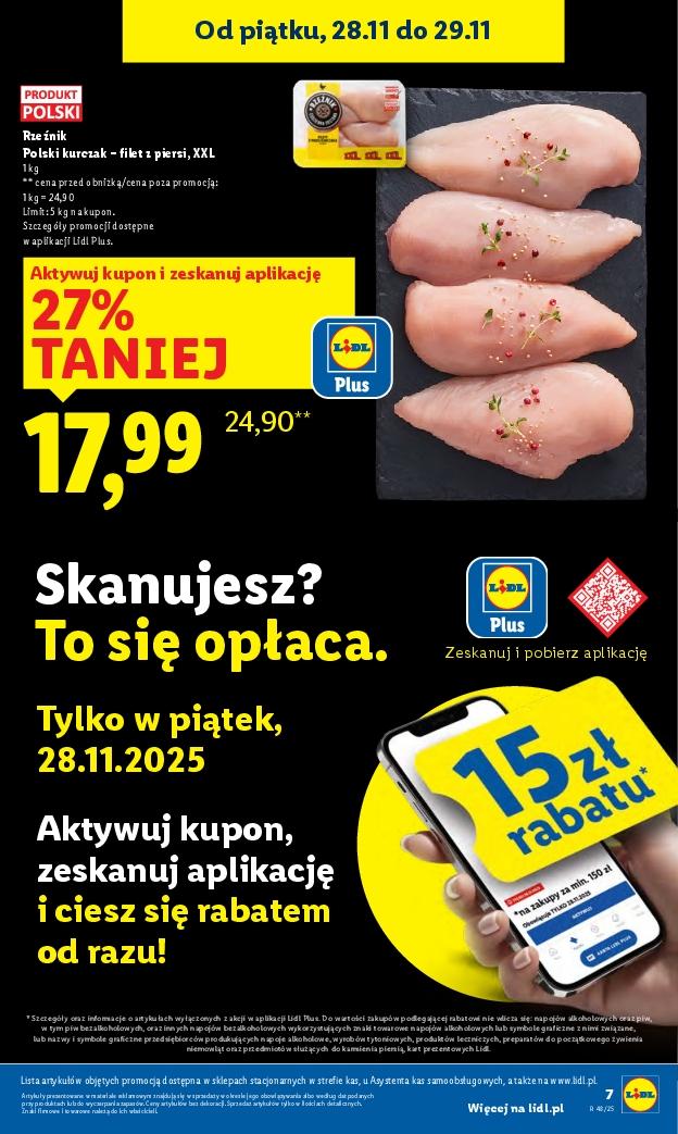 Gazetka promocyjna Lidl do 29/11/2025 str.7