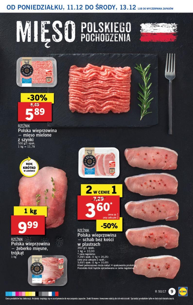 Gazetka promocyjna Lidl do 13/12/2017 str.9