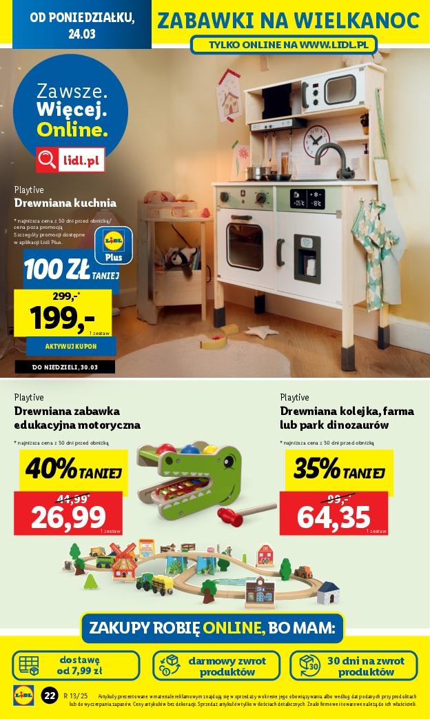 Gazetka promocyjna Lidl do 29/03/2025 str.22