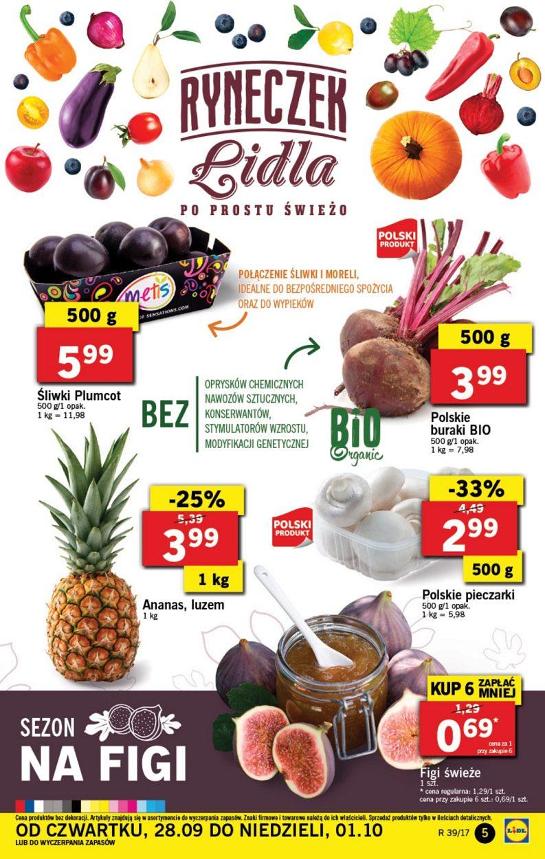 Gazetka promocyjna Lidl do 01/10/2017 str.5