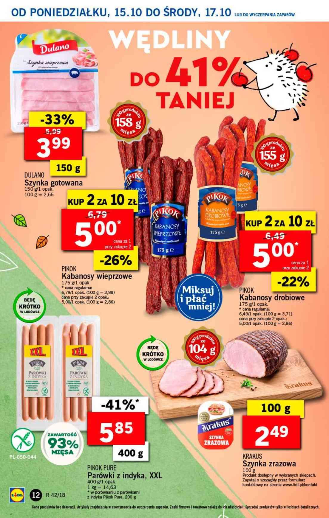 Gazetka promocyjna Lidl do 17/10/2018 str.12