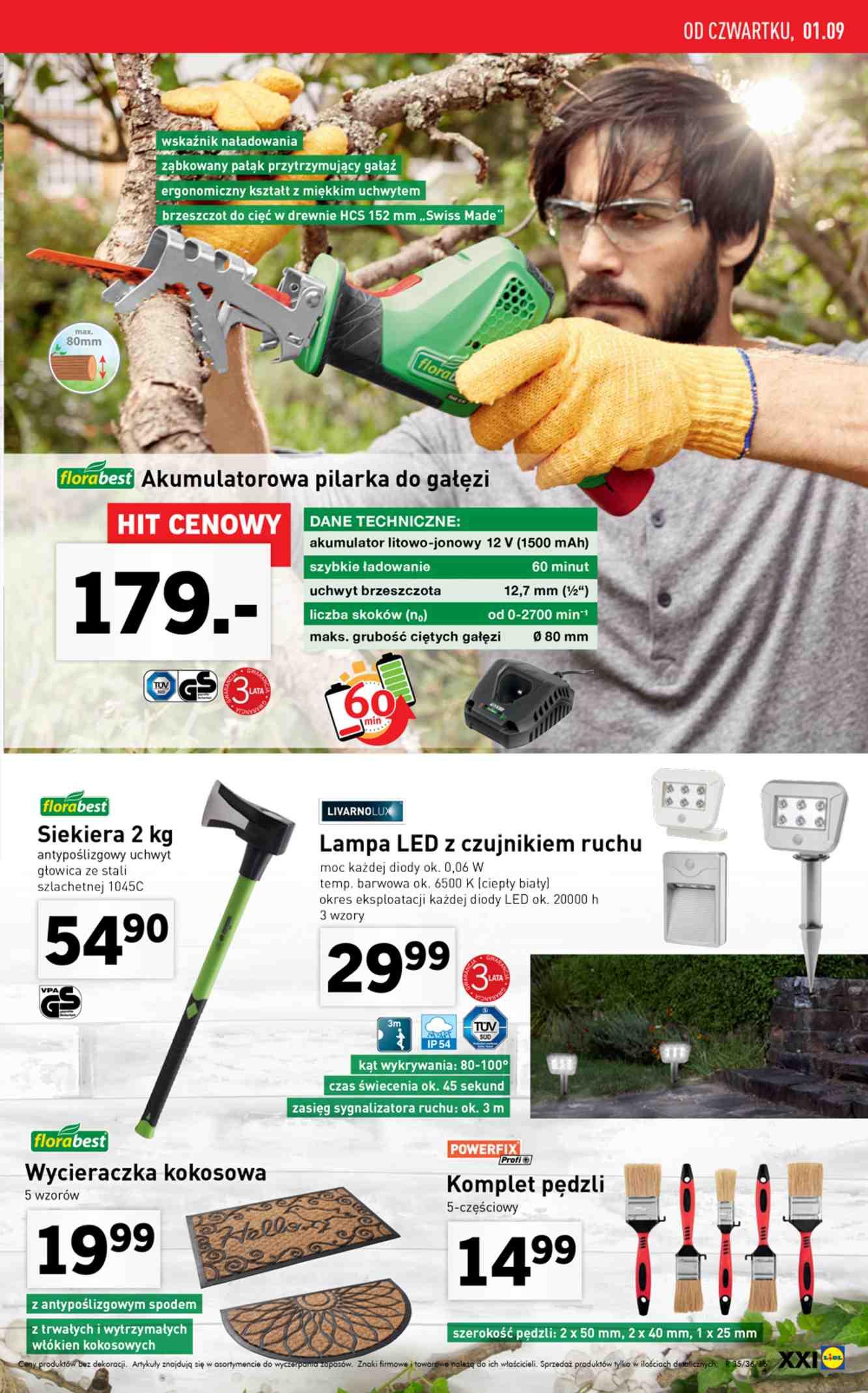 Gazetka promocyjna Lidl do 04/09/2016 str.21