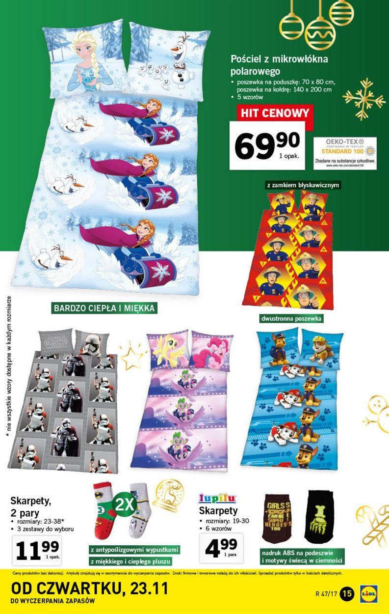 Gazetka promocyjna Lidl do 26/11/2017 str.15