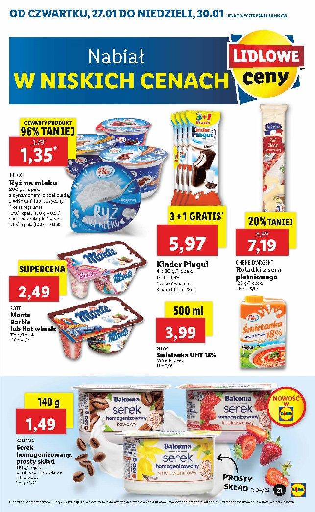 Gazetka promocyjna Lidl do 30/01/2022 str.21