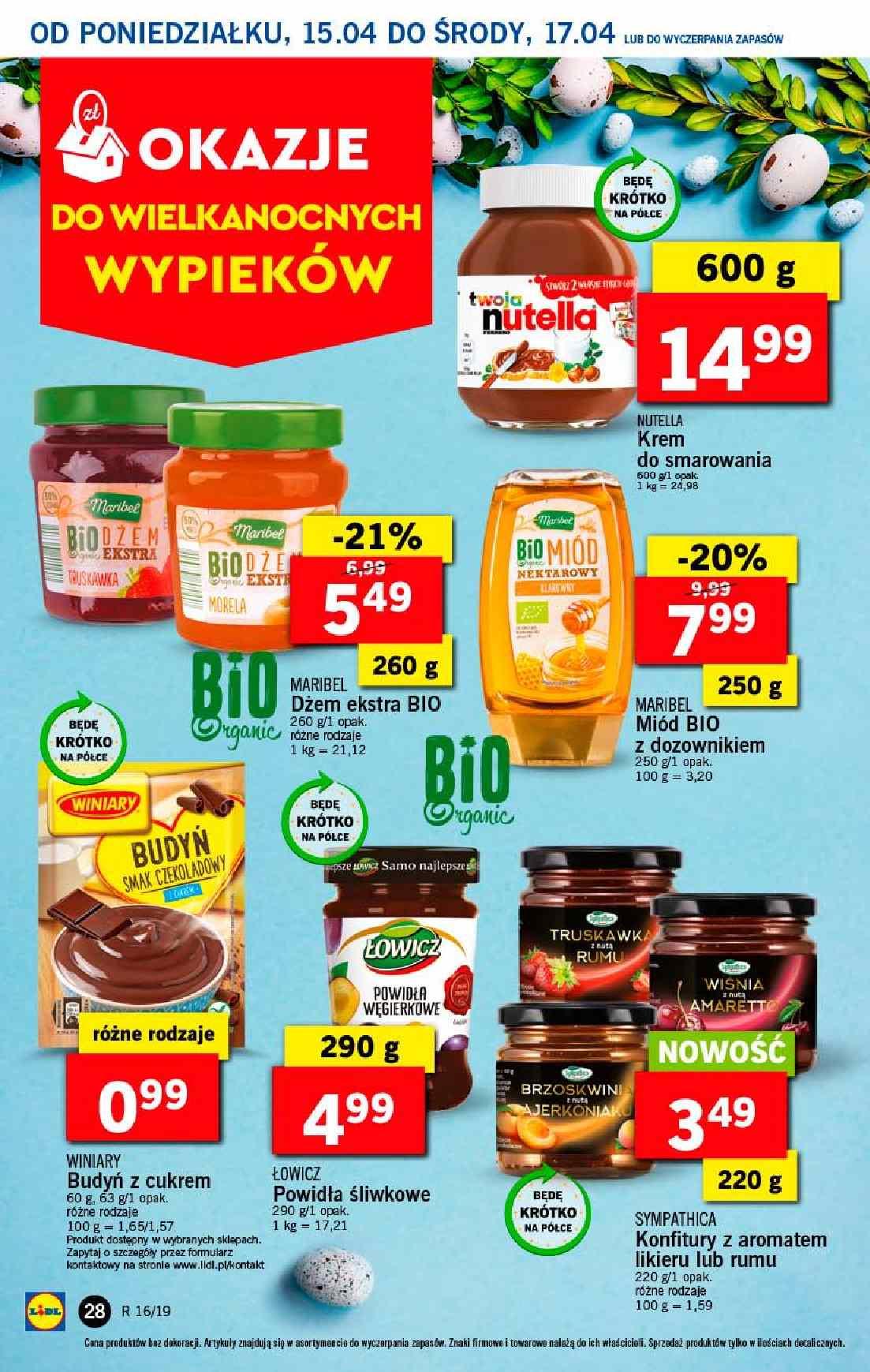 Gazetka promocyjna Lidl do 17/04/2019 str.28