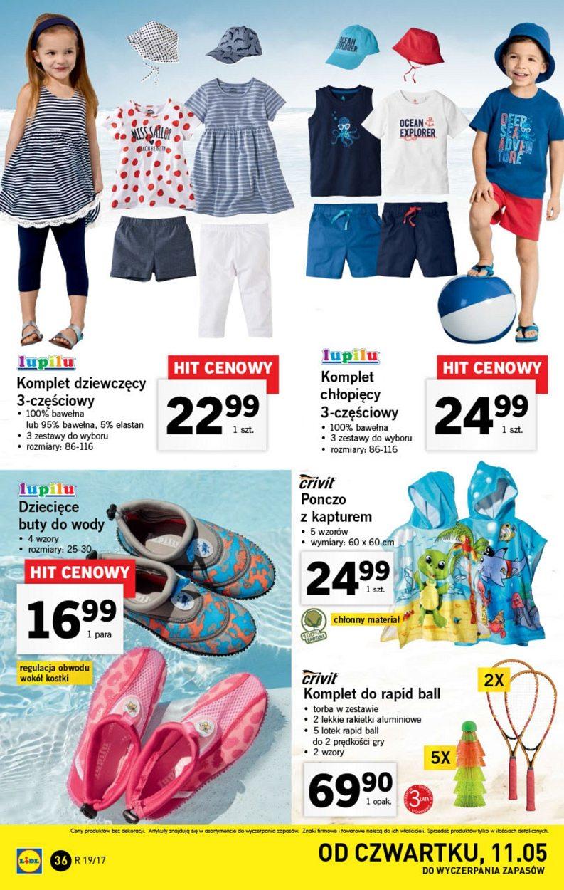 Gazetka promocyjna Lidl do 14/05/2017 str.36