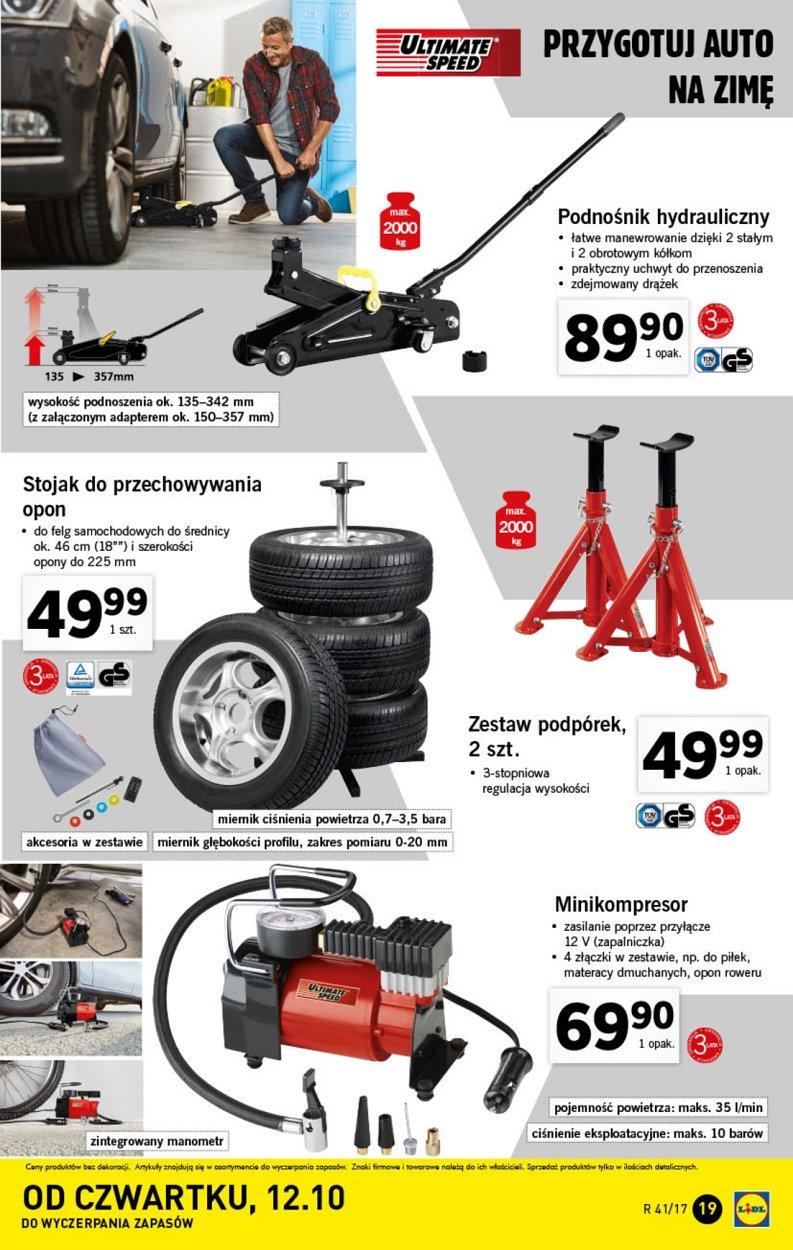 Gazetka promocyjna Lidl do 15/10/2017 str.19