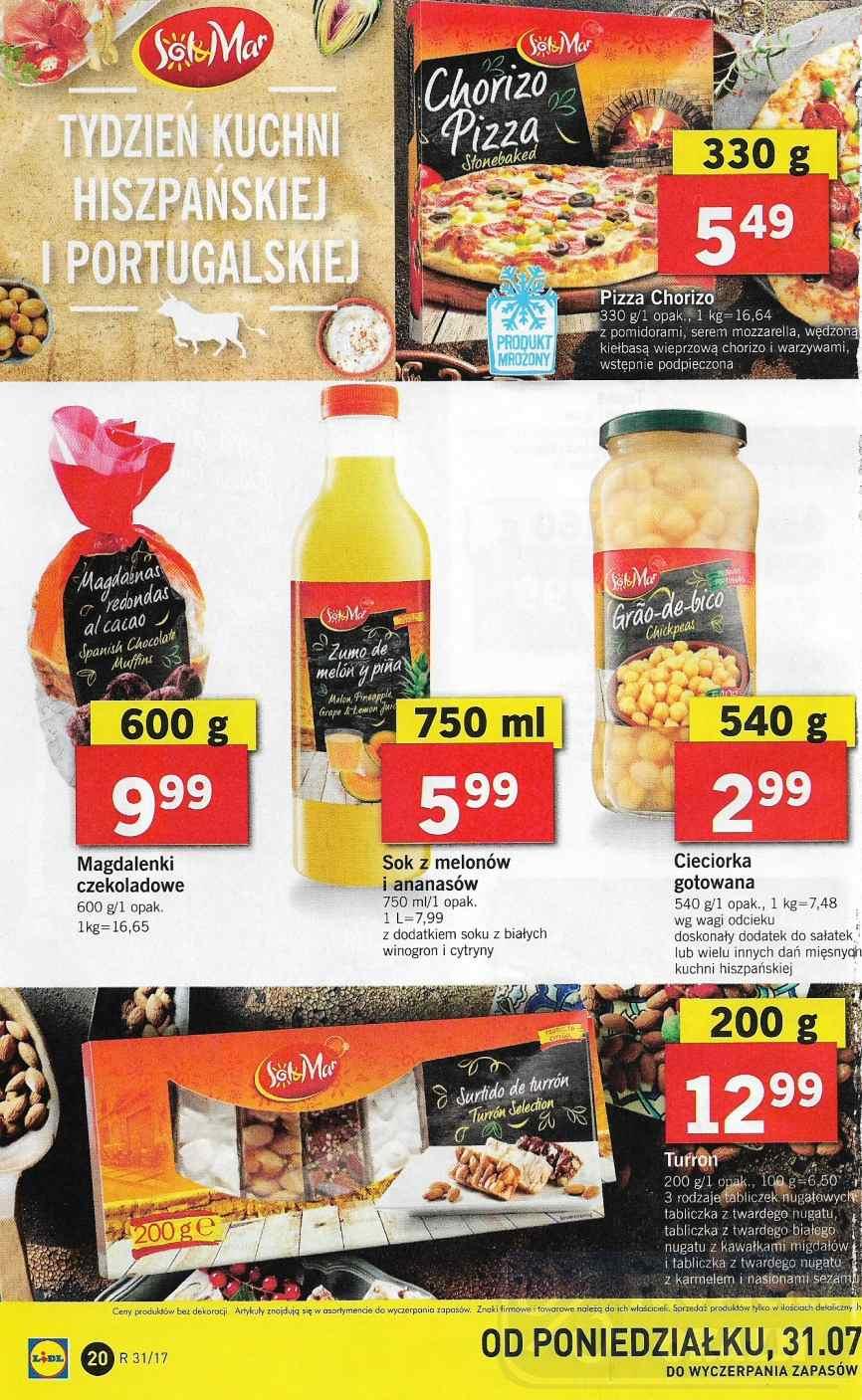 Gazetka promocyjna Lidl do 06/08/2017 str.20