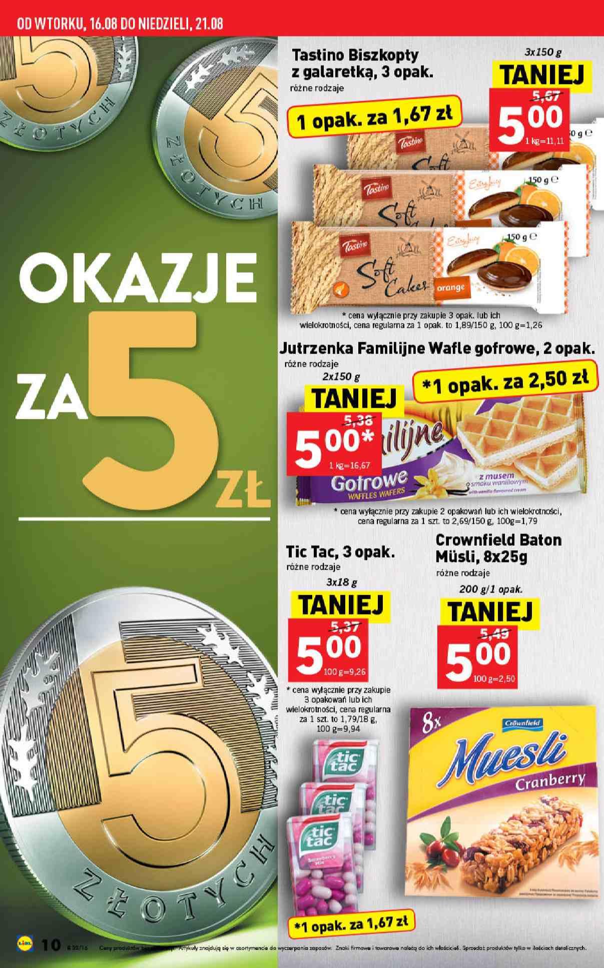 Gazetka promocyjna Lidl do 21/08/2016 str.10