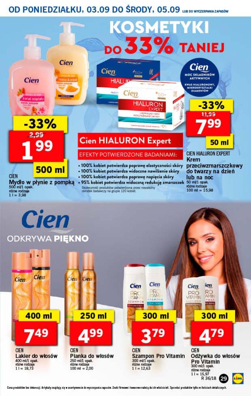 Gazetka promocyjna Lidl do 05/09/2018 str.29