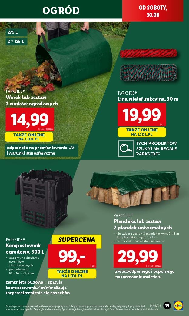 Gazetka promocyjna Lidl do 31/08/2025 str.39