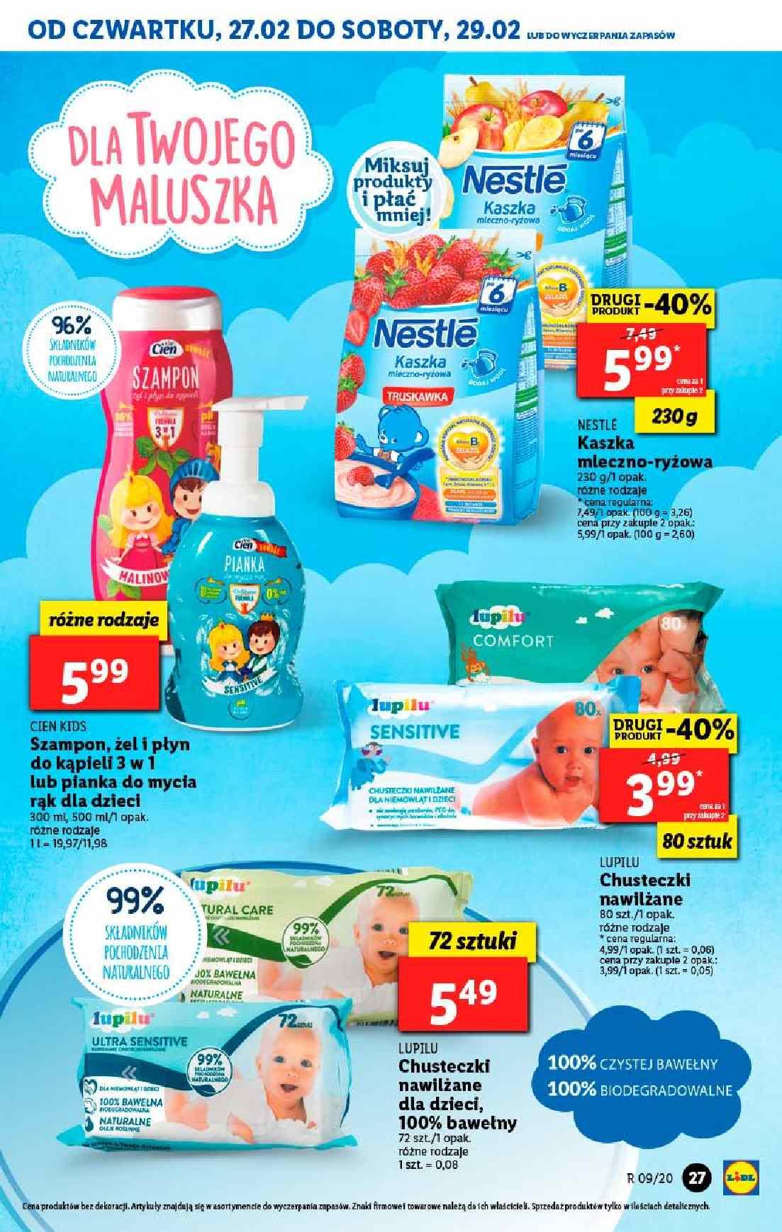 Gazetka promocyjna Lidl do 29/02/2020 str.27