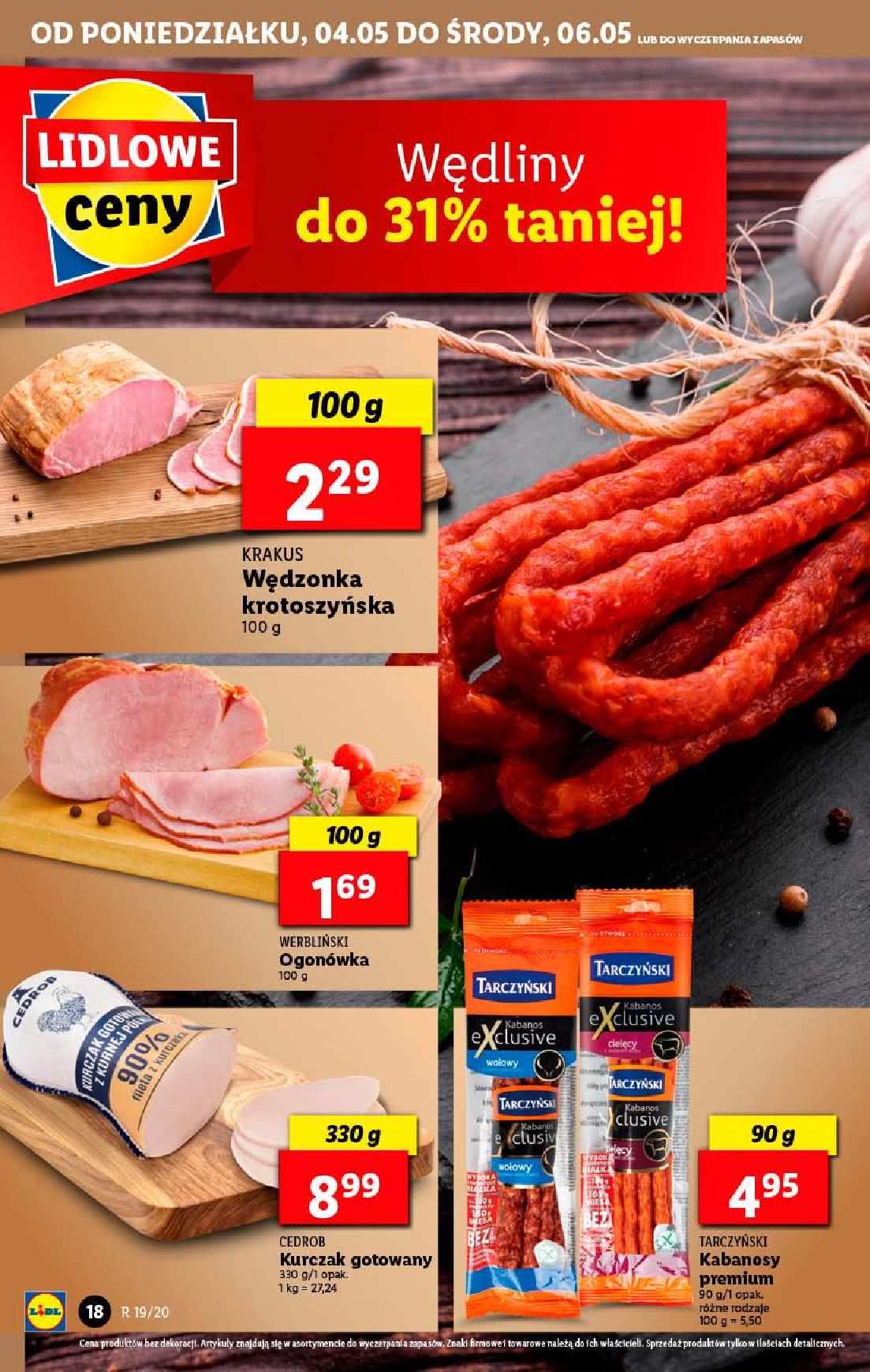 Gazetka promocyjna Lidl do 06/05/2020 str.18