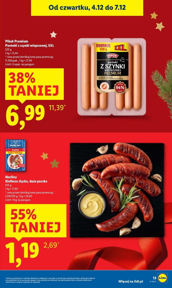 Gazetka promocyjna Lidl do 07/12/2025 str.13