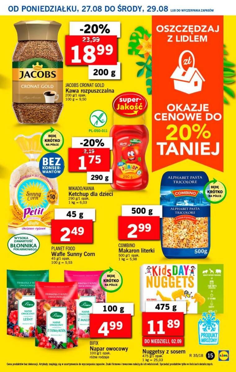 Gazetka promocyjna Lidl do 29/08/2018 str.15