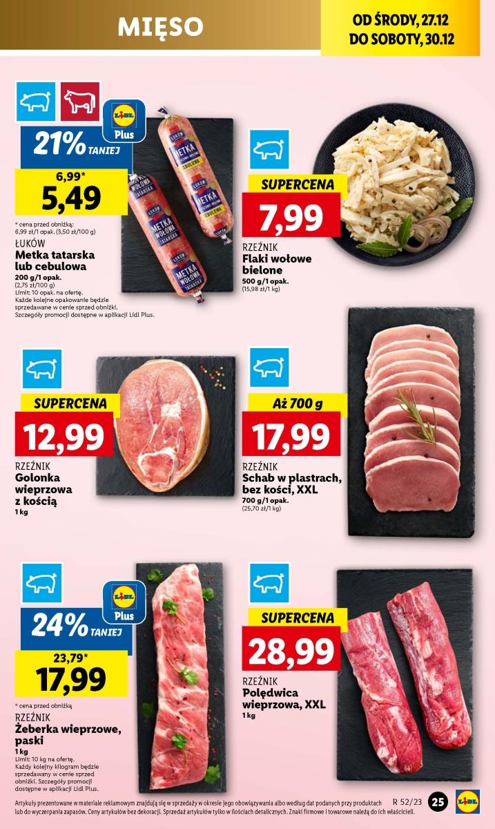 Gazetka promocyjna Lidl do 30/12/2023 str.25