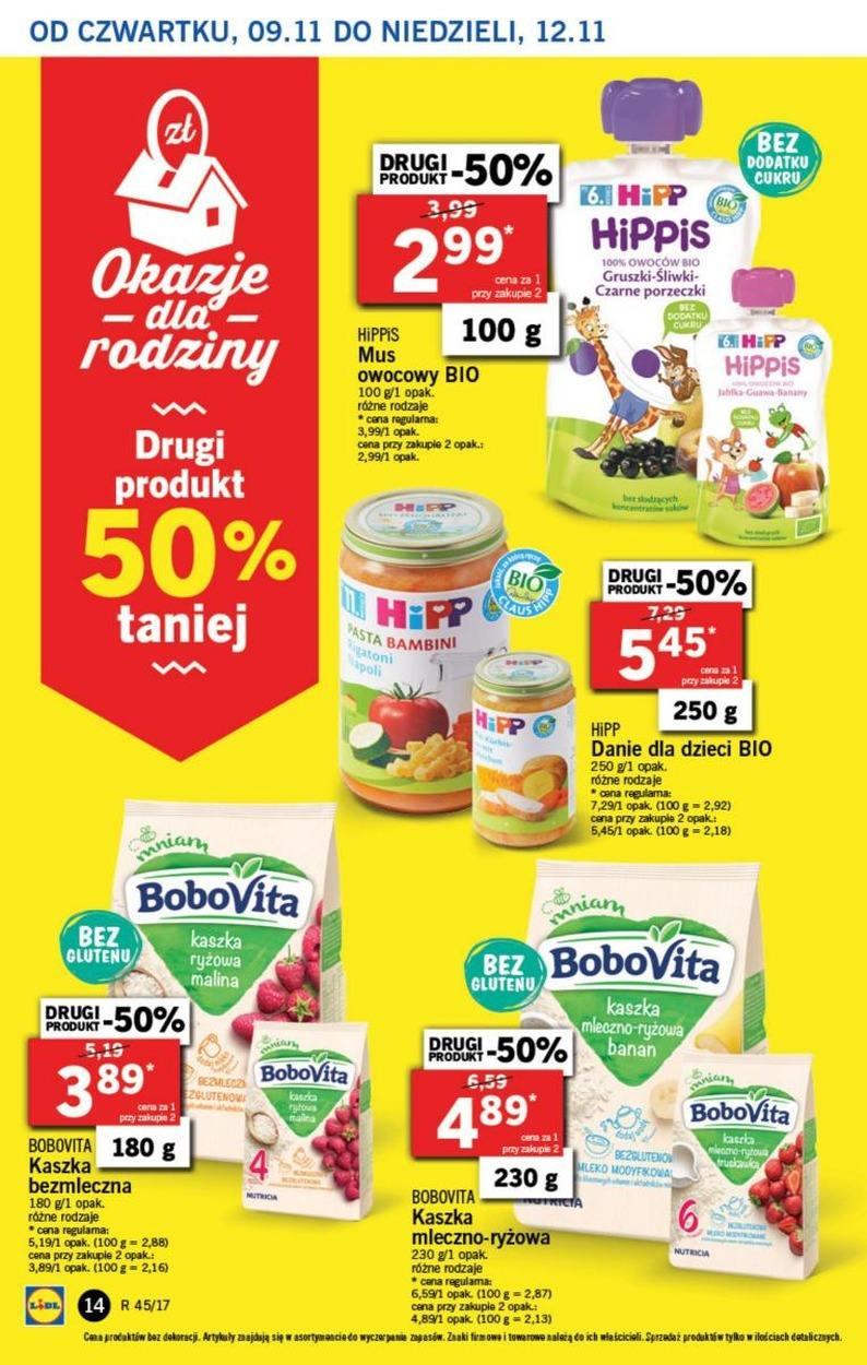 Gazetka promocyjna Lidl do 12/11/2017 str.14