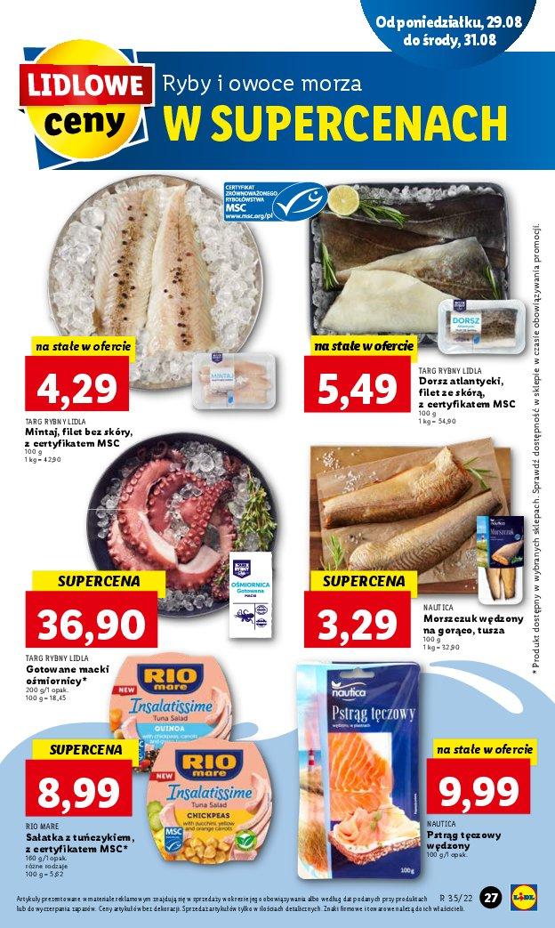 Gazetka promocyjna Lidl do 31/08/2022 str.27